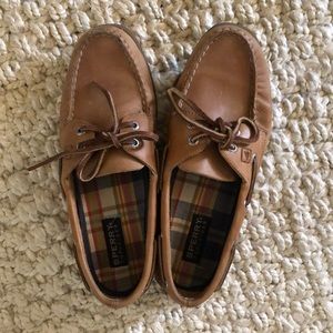 LIKE NEW, SPERRY TOP~SIDER BOAT-SHOE W size 9.5